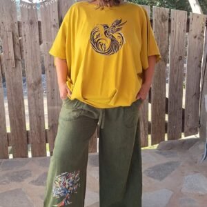 Pantalon Palazzo algodon batik